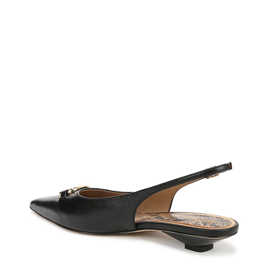 حذاء أجي مسطح بكعب مفتوح من الخلف