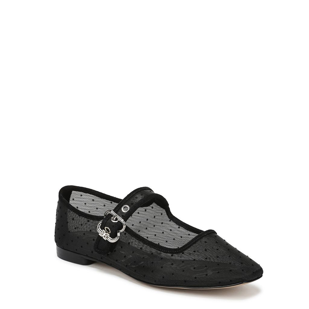 Michaela Mesh Mary Jane Flat