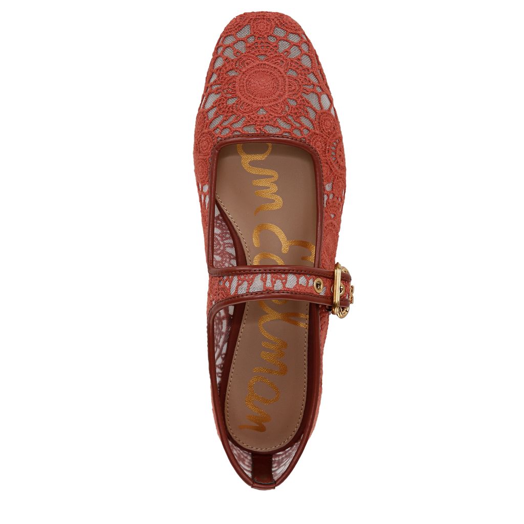 Michaela Mesh Mary Jane Flat