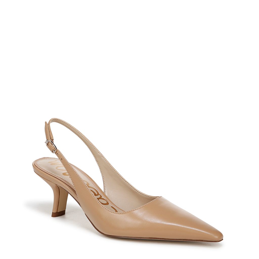 حذاء بيانكا بكعب عالي مفتوح من الخلف