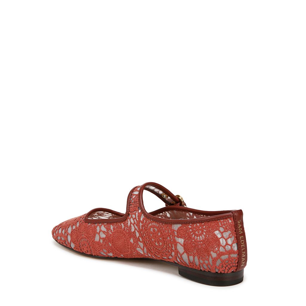 Michaela Mesh Mary Jane Flat