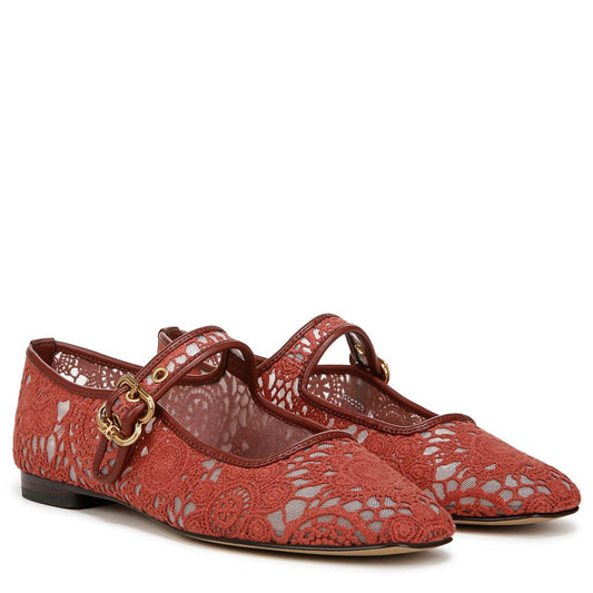 Michaela Mesh Mary Jane Flat