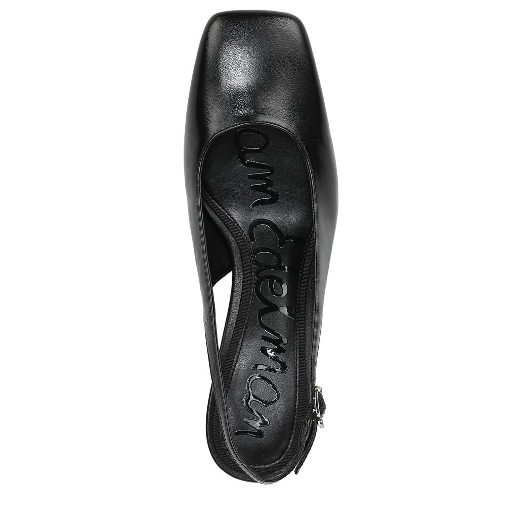 Lucille Block Heel Slingback